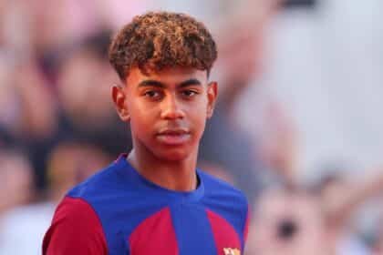 Lamine Yamal 16 year old Spanish Footballer