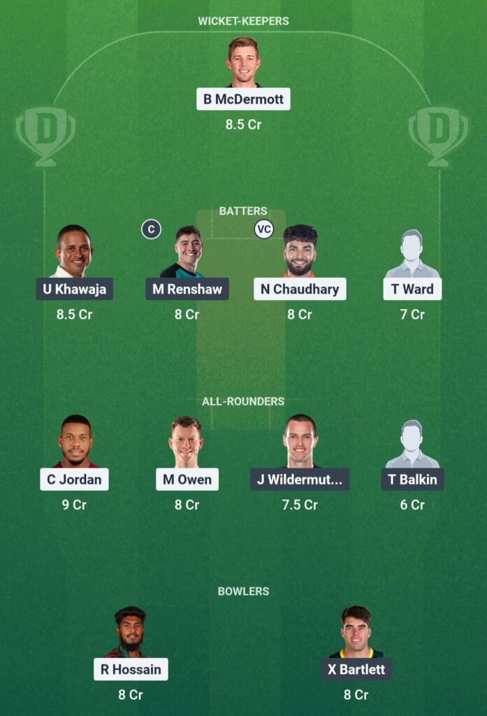 HUR vs HEA Dream11 Prediction