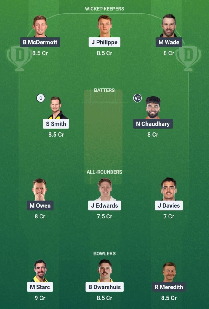 SIX vs HUR Dream11 Prediction