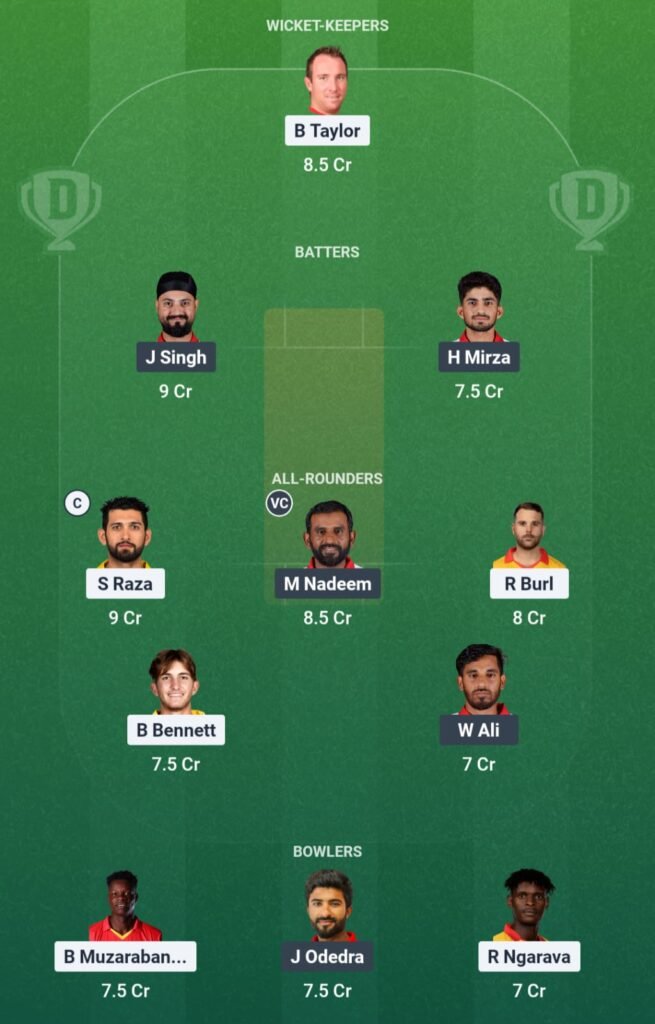 ZIM vs OMN Dream11 Prediction