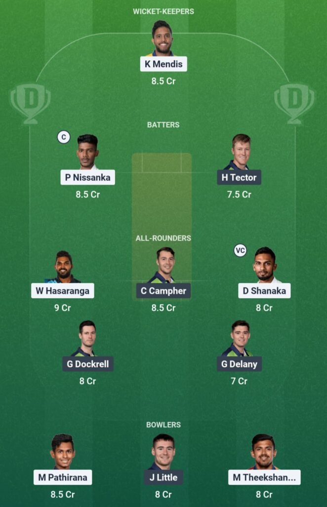 SL vs IRE Dream11 Prediction