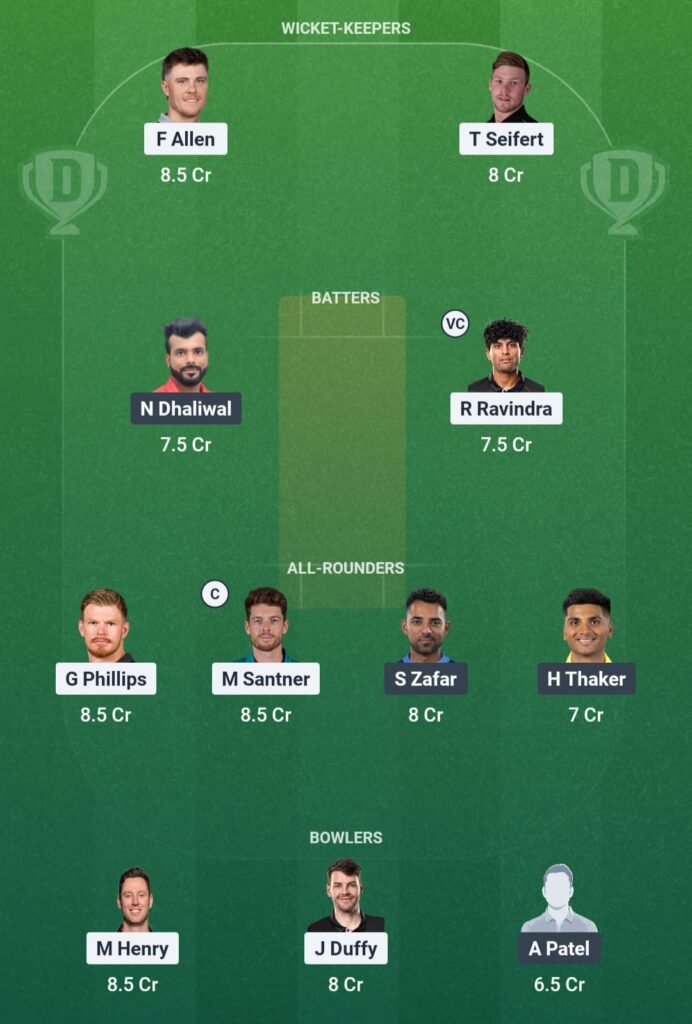 NZ vs CAN Dream11 Prediction
