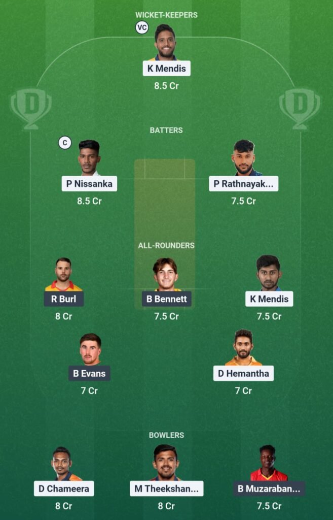 SL vs ZIM Dream11 Prediction